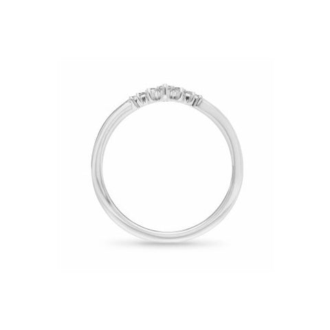 18ct Diamond wedding ring