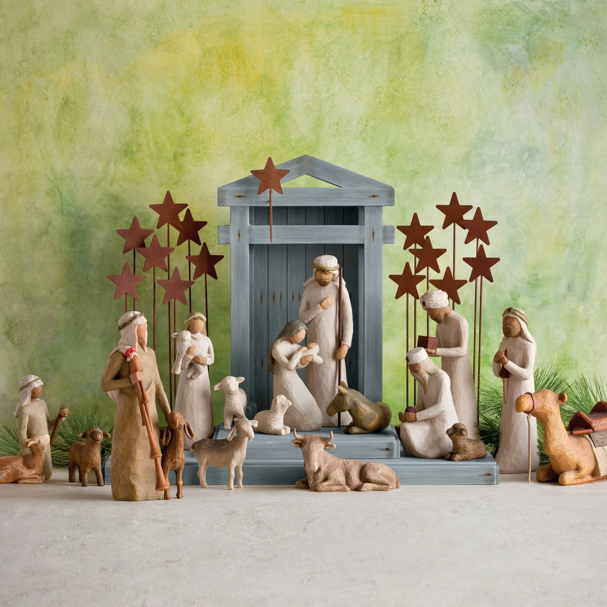 Metal Star Backdrop by Willow Tree