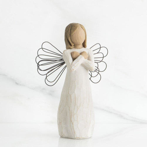 Sign For Love Angel by Willow Tree