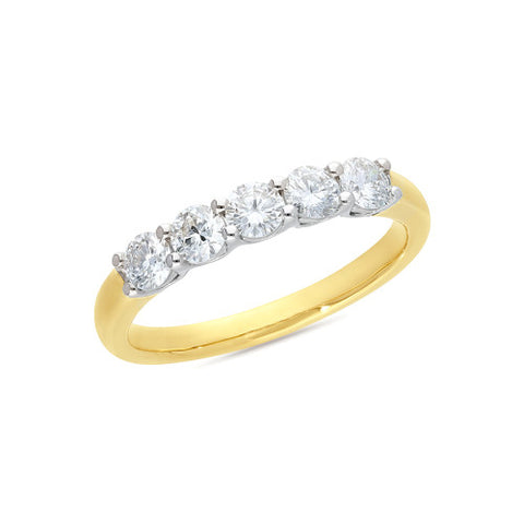 9ct Lab grown diamond ring