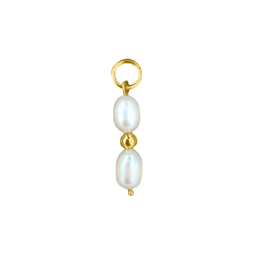 Double Pearl charm