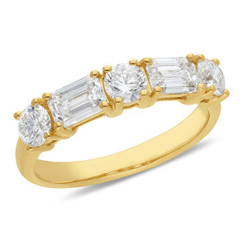 9ct Lab Diamond Ring