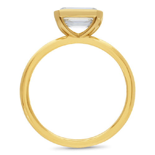 18ct Lab grown diamond ring