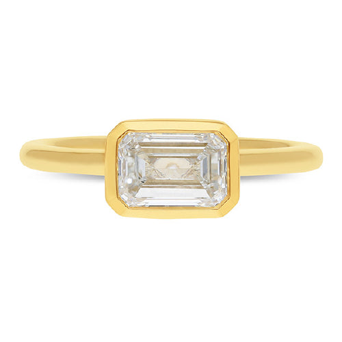 18ct Lab grown diamond ring