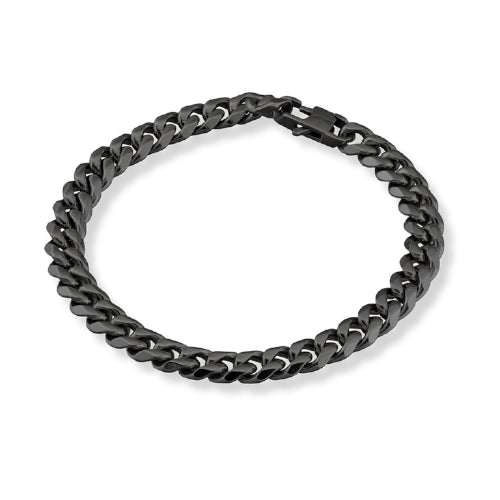 Steel 8mm Cuban Bracelet