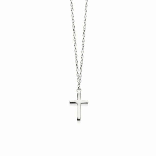Sterling silver cross necklace