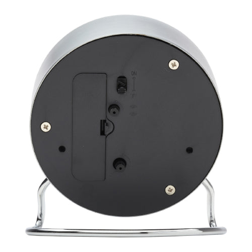 Indy white alarm clock