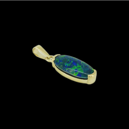 9ct Opal Triplet Pendant