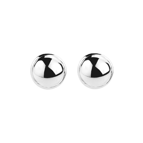 Sterling silver dome studs