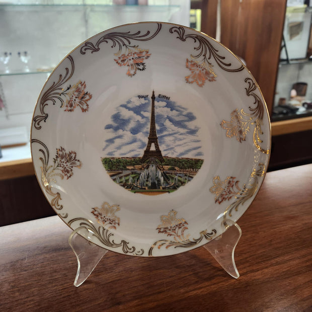 Limoges Eiffel Tower plate