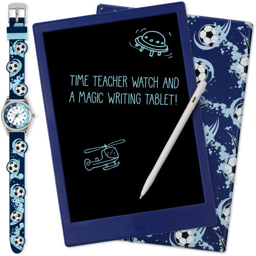 Tikkers 3d Football Watch & Writing Pad