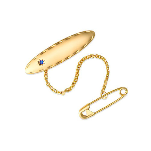 Gold Plated Baby Brooch