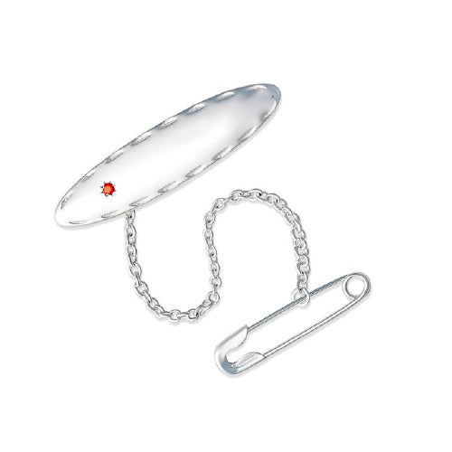 Sterling Silver Baby  Brooch