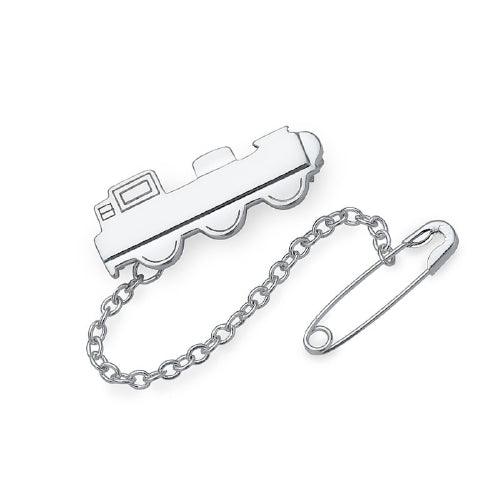Sterling silver baby brooch