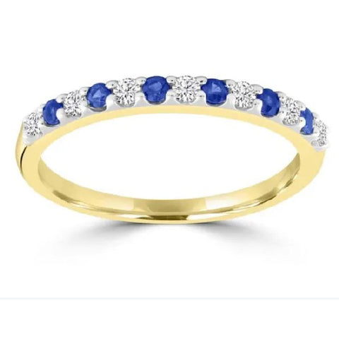 9ct gold Sapphire & Diamond ring