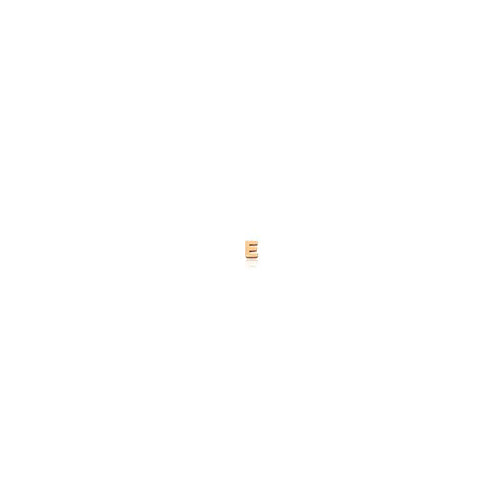 Micro E stud earring