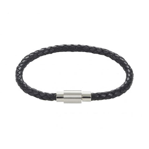 Black Leather Bracelet