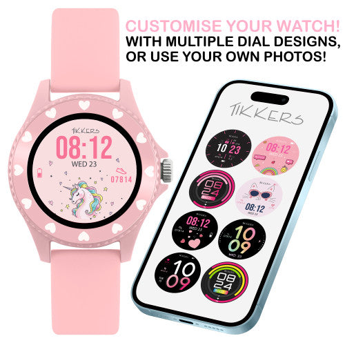 Tikkers Smart Watch - Pink