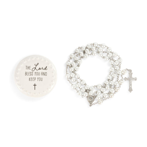 Trinket Box & Rosary - Lord Bless You