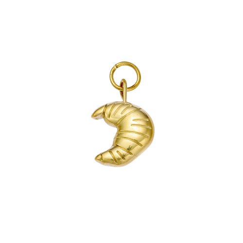 Golden Croissant  Charm