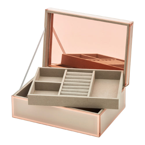 Sara Blush Large Jewel Box