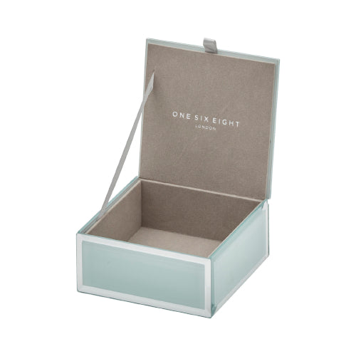 Sara Mint Small Jewel Box