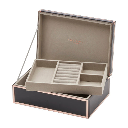 Sara black jewel box