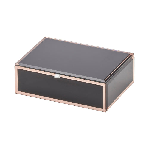 Sara medium black jewel box