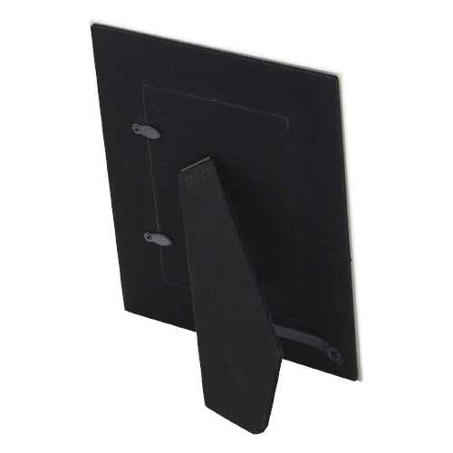 Black glass photo frame 6 x 4