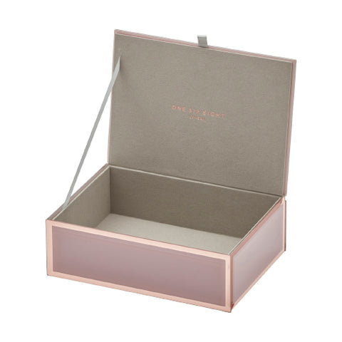 SARA Dusty Rose Medium Jewellery Box