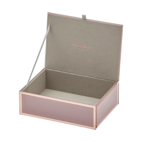 Sara Dusty Rose Medium Jewellery Box
