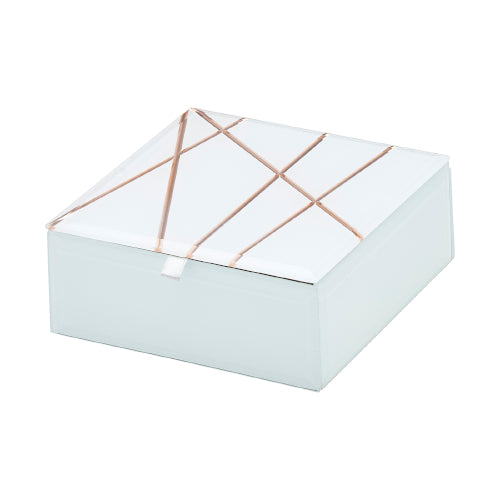 Geo rose small jewel box