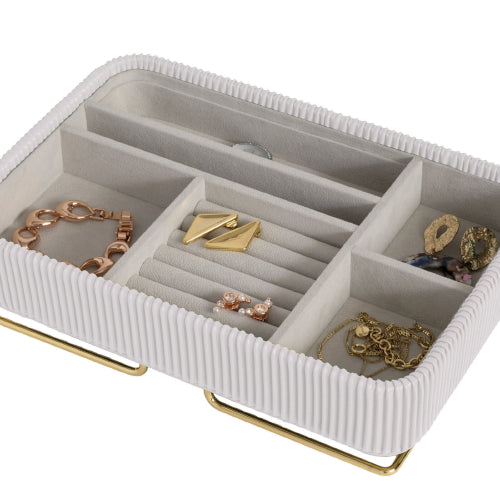 Carolina White Jewellery Box