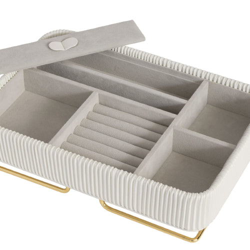 Carolina White Jewellery Box