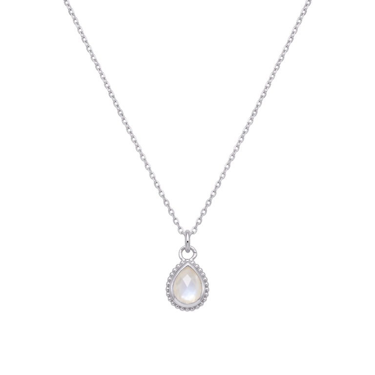 Moonstone Teardrop Pendant