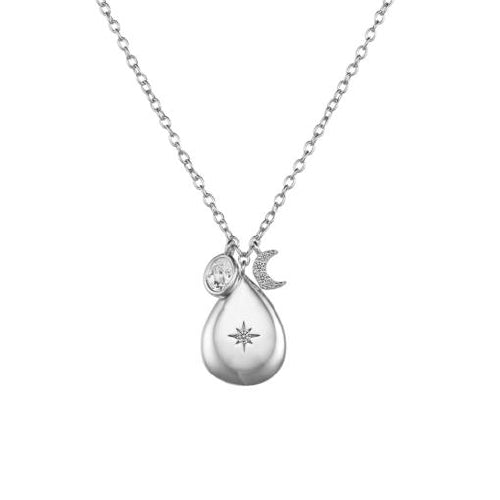 Silver Cubic Zirconia necklace