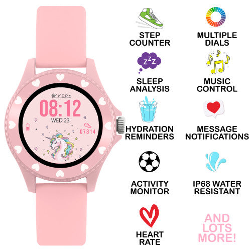 Tikkers Smart Watch - Pink