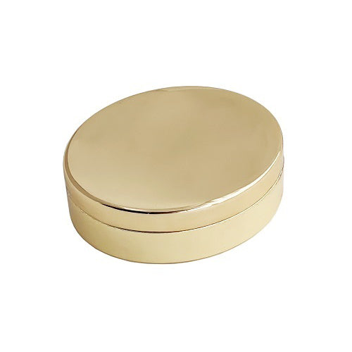 Gold plated trinket box