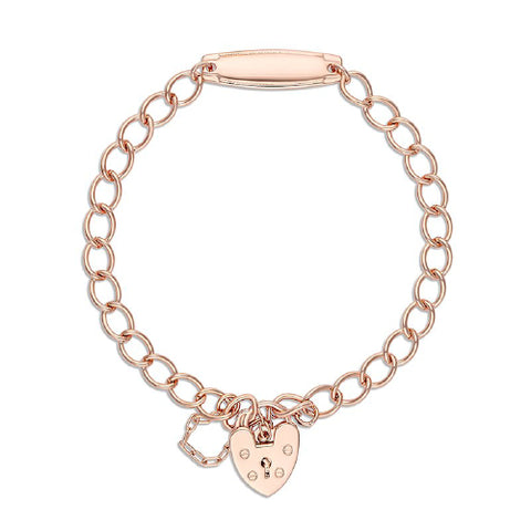 Rose gold plated baby bracelet