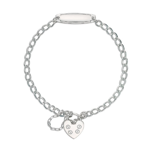 Sterling silver baby bracelet