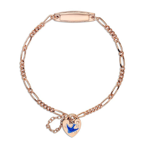 Rgp Figaro Bluebird Id Baby Bracelet
