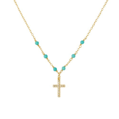 Sterling silver turquoise necklace