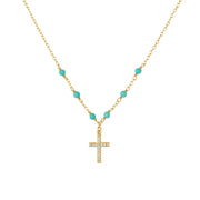 Sterling silver turquoise necklace