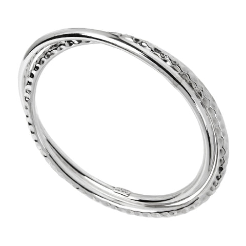 Sterling silver bangle