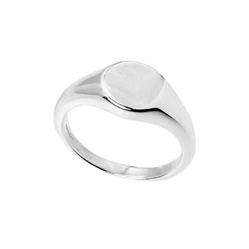 Sterling silver signet ring