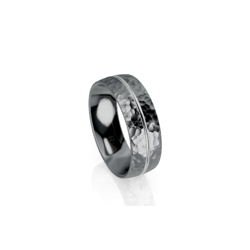 Tantalum & 9ct Wedder