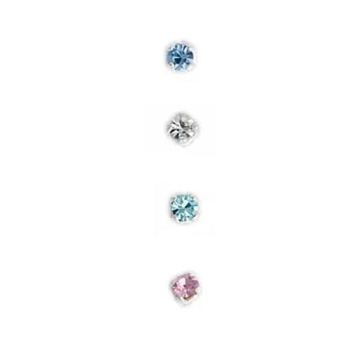 4 Pack Nose Studs