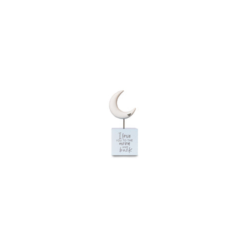 Moon ornament