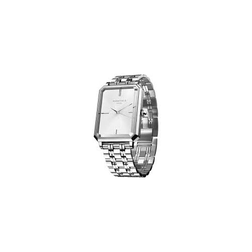 Rosefield Octagon Silver Watch