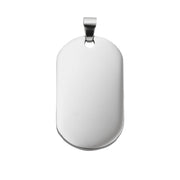 Stainless steel dog tag